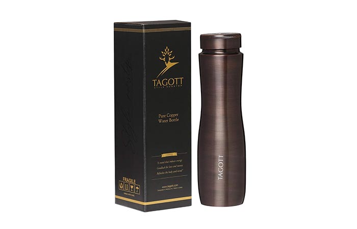 TAGOTT Pure Copper Water Bottle