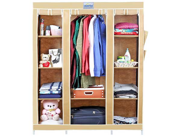 10 Best Foldable Wardrobes For Clothes Available In India