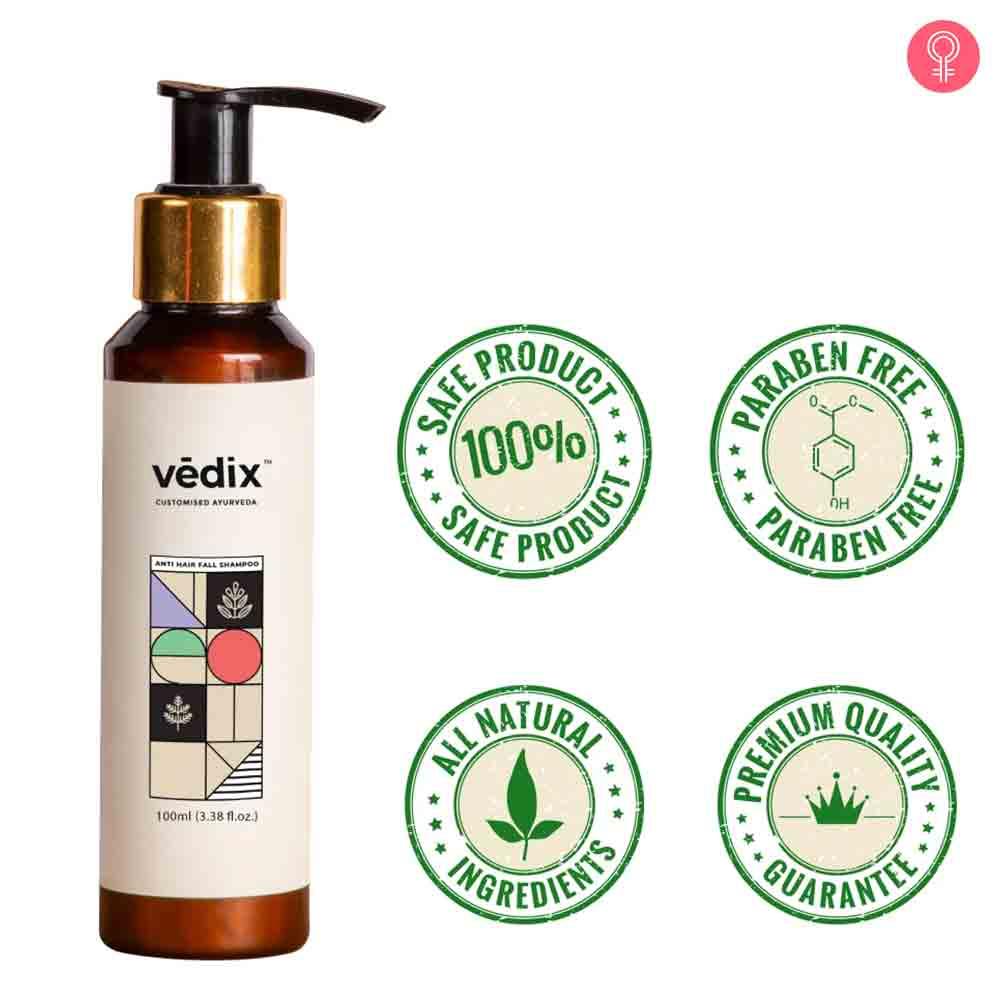 Vedix Ayurvedic AntiHairfall Shampoo Reviews, Ingredients, Benefits