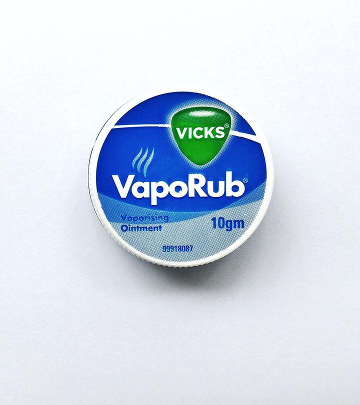 Vicks Vaporub per l'acne: funziona?