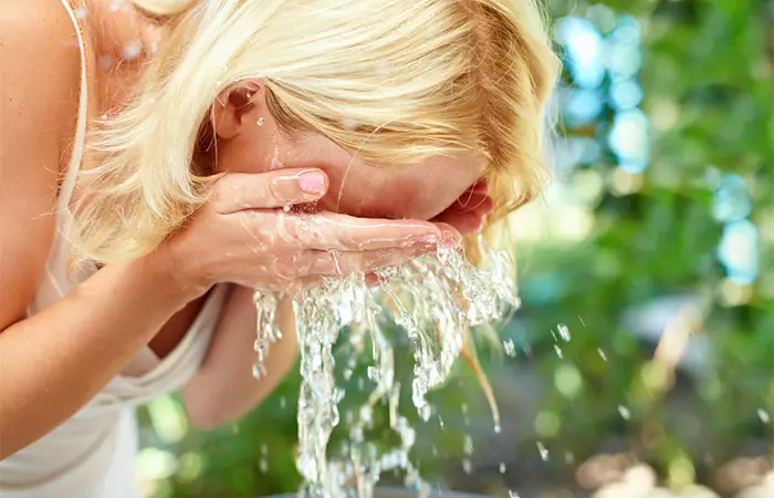 Wash Your Face At Regular Intervals
