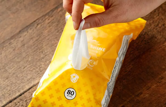 Wet Wipes Are Your Best Friend