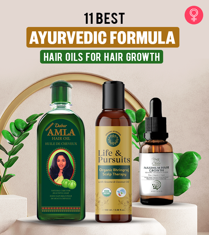 11 Best Ayurvedic Hair Oils For Quick Hair Growth