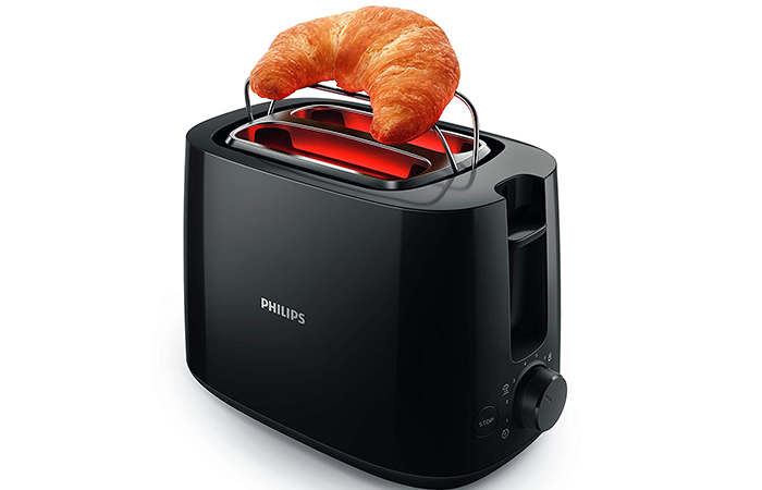 Philips Daily Collection HD2583/90 2 In 1 Toaster And Grill
