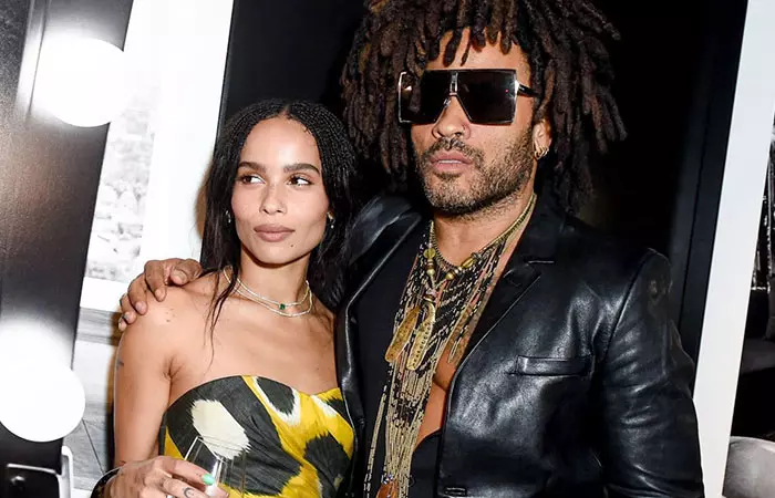 Lenny Kravitz And Zoe Kravitz