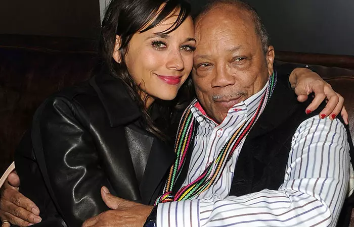 Quincy Jones And Rashida Jones