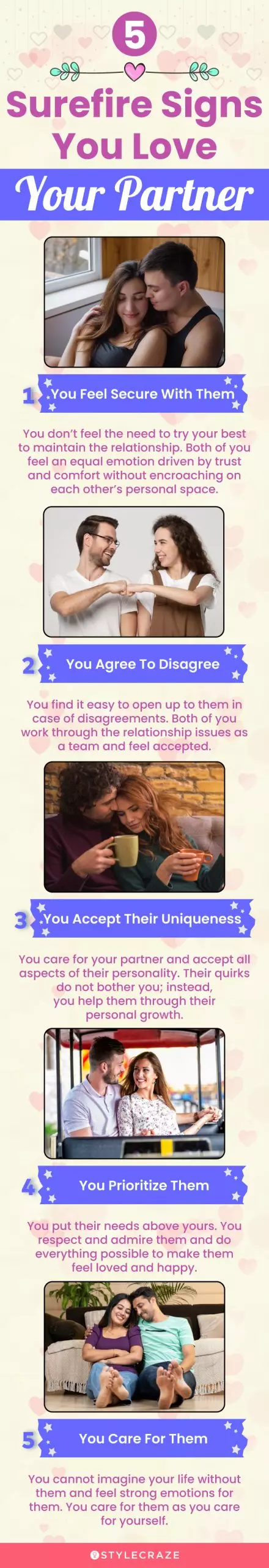 5 surefire signs you love your partner (infographic)