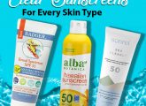 9 Best Clear Sunscreens For Every Skin Type - Top Picks Of 2023