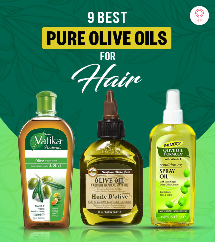 9 Best Pure Olive Oils For Hair [Buying Guide]