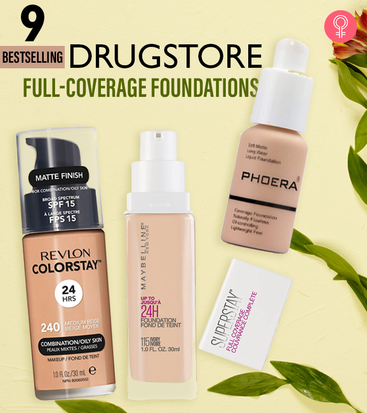 9 Best Recommended Drugstore Full-Coverage Foundations