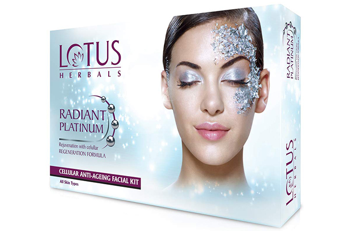 Lotus Herbals Radiant Platinum Facial Kit