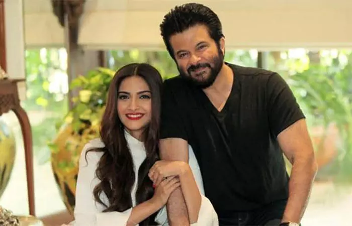 Anil Kapoor And Sonam Kapoor