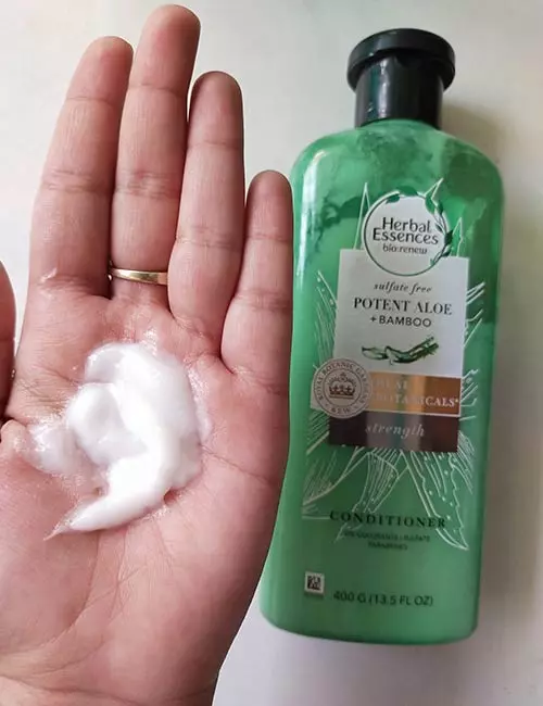 Herbal Essences Potent Aloe Bamboo Shampoo Conditioner Review-1