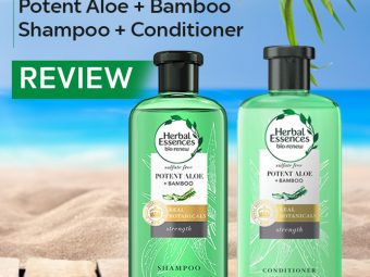 Herbal Essences Potent Aloe Bamboo Shampoo Conditioner Review-1