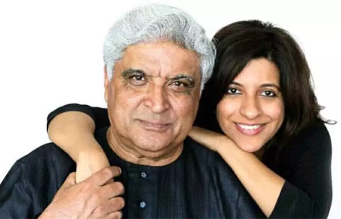 Javed Akhtar And Zoya Akhtar