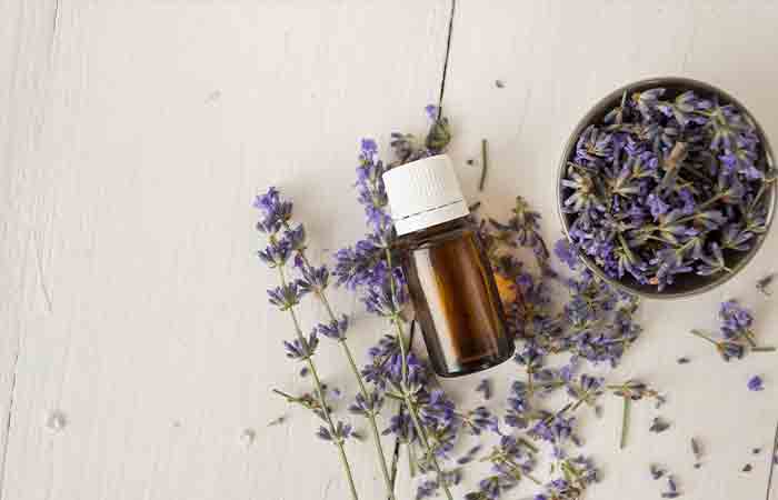 Tea tree oil on lavender