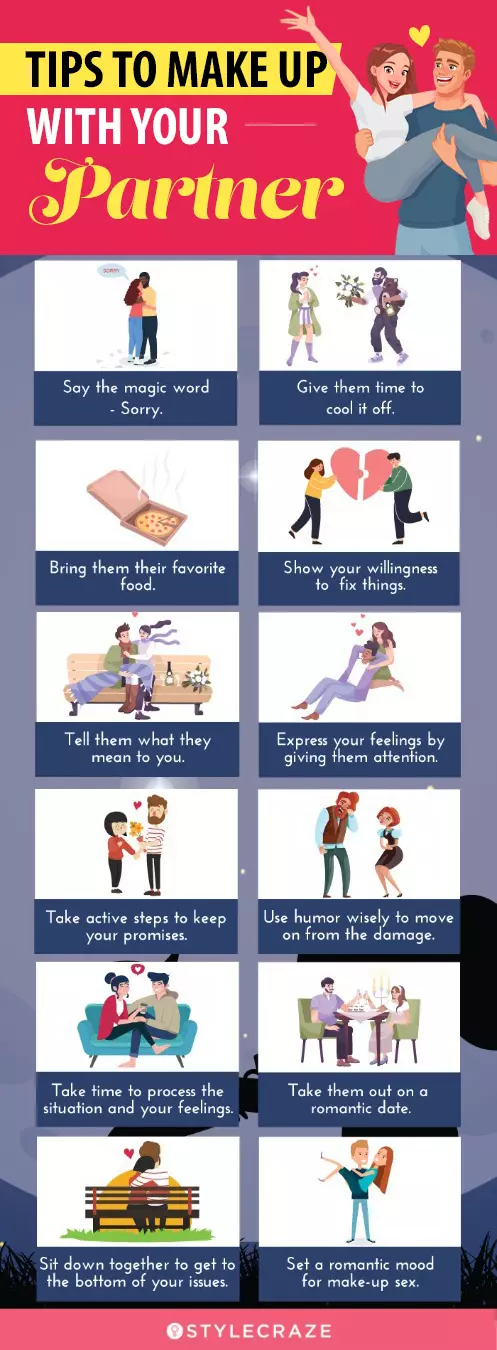 make up with your partner (infographic)