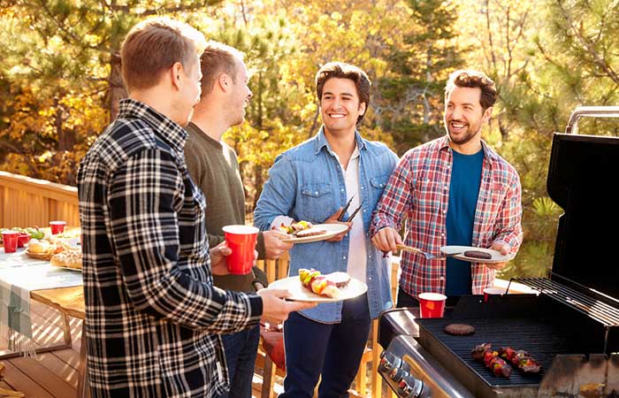 Impress your husband by motivating him to socialize with his friends