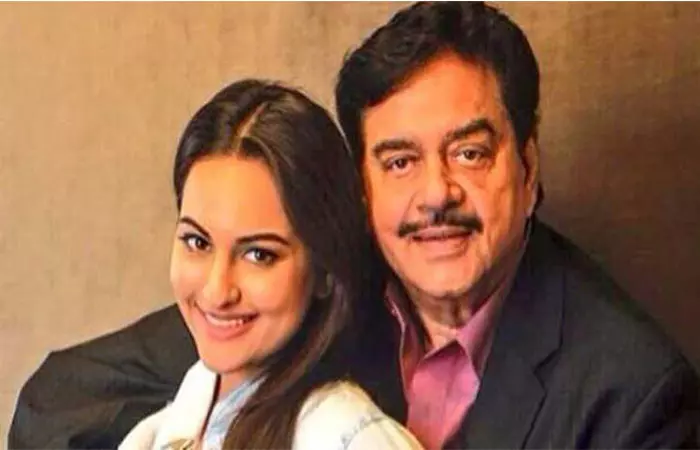 Shatrugan Sinha And Sonakshi Sinha