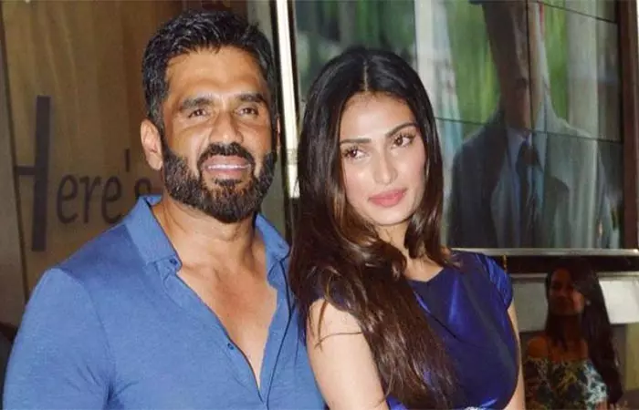 Suneil Shetty And Athiya Shetty