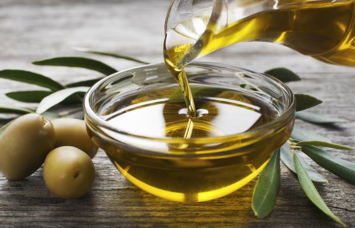 Olive oil is a type of healthy oil used in foods