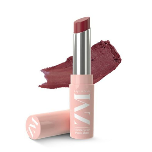 ZM Zayn & Myza Transfer-Proof Power Matte Lipstick