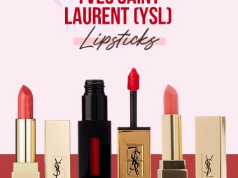 10 Best Yves Saint Laurent (YSL) Lipsticks
