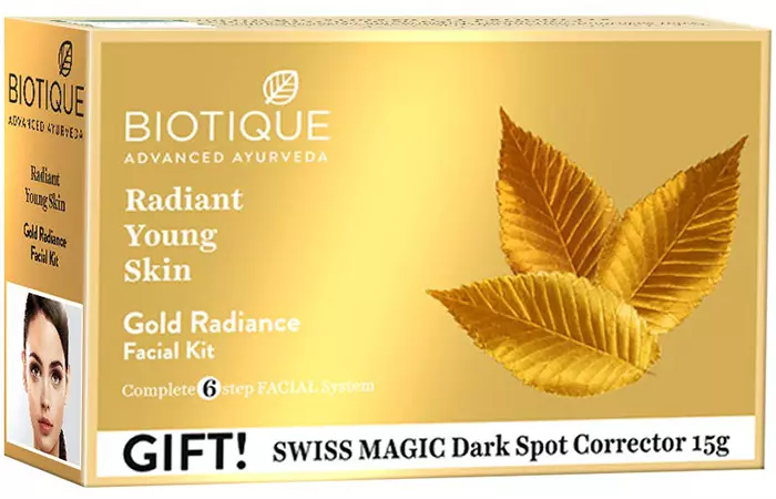 Biotique Bio Gold Radiance Facial Kit