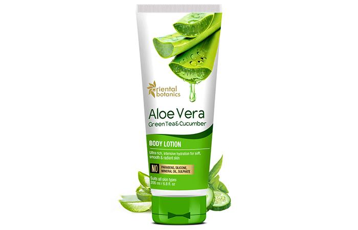 Oriental Botanics Aloe Vera, Green Tea & Cucumber Body Lotion