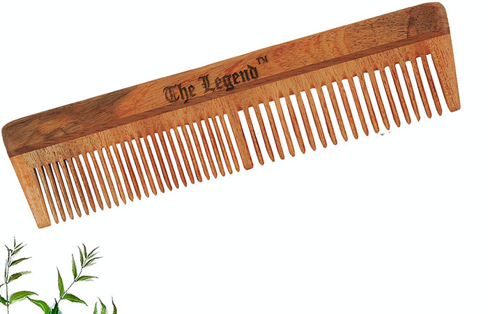 The Legend Organic Neem Wood Comb