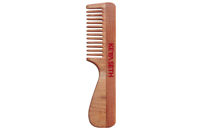 Keya Seth Aromatherapy Organic Neem Wooden Comb
