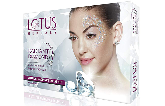 Lotus Herbals Radiant Diamond Facial kit