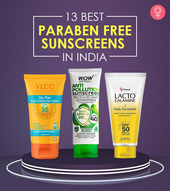 sunscreen with paraben