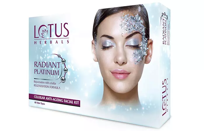 Lotus Herbals Radiant Platinum Facial kit