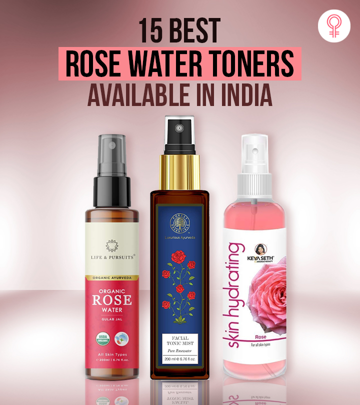 15 Best Rose Water Toners Available In India