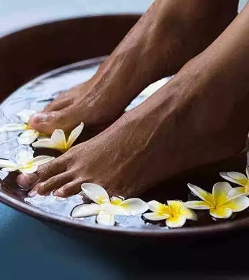 6 Easy Homemade Foot Soaks For Exfoliation, Relaxation, And Rejuvenation