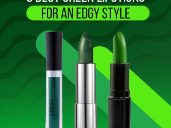 9 Best Green Lipsticks For An Edgy Style