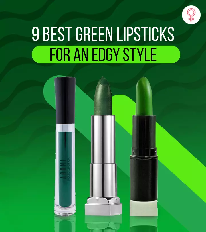 9 Best Makeup Artist-Approved Green Lipsticks Of 2024