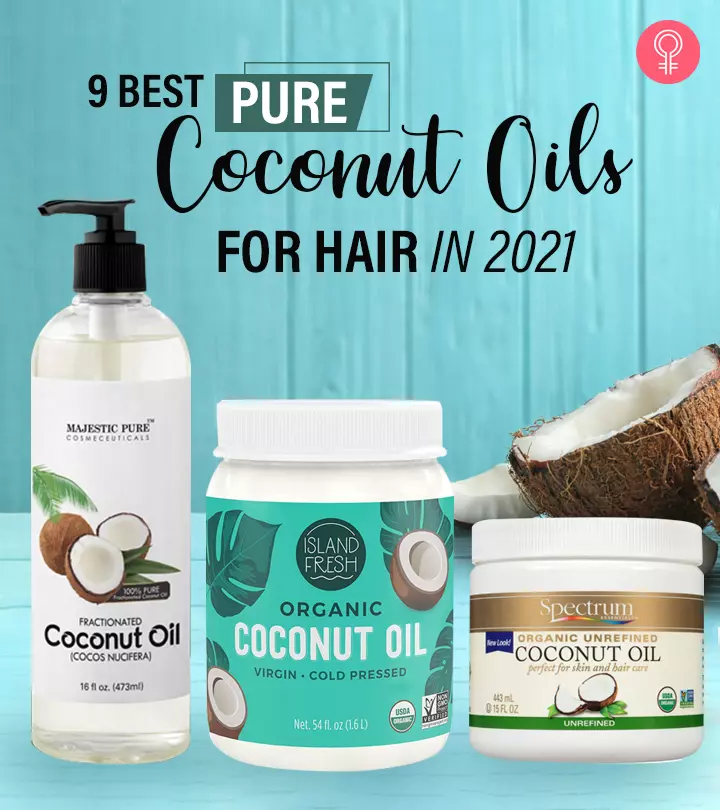 9 Best Pure Coconut Oils For Hair (2024)