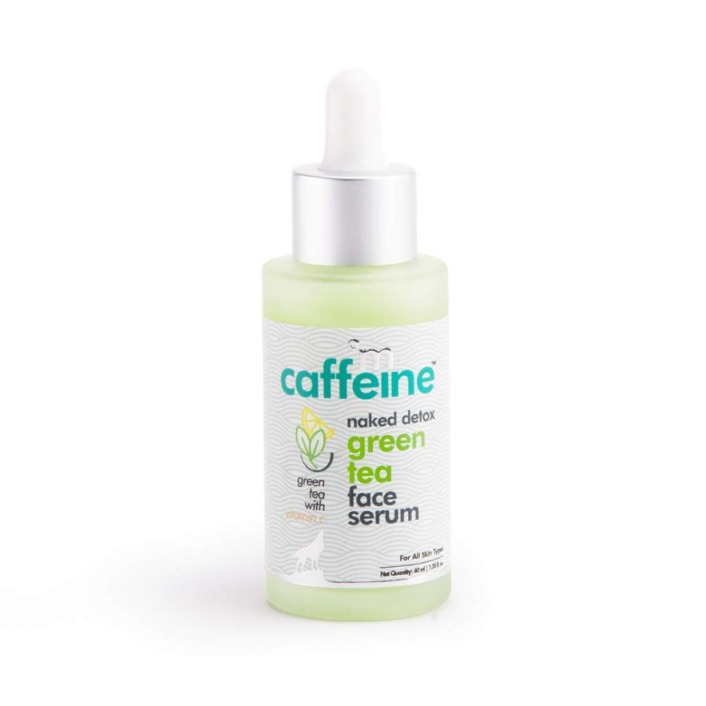 Best Antioxidant Serum mCaffeine Naked Detox Green Tea Face Serum