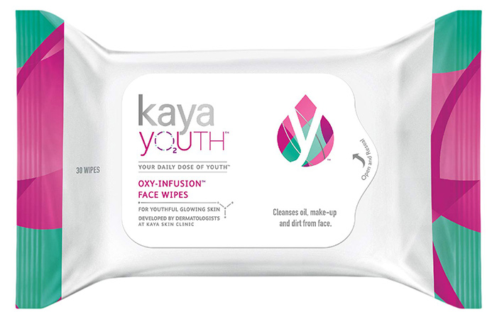 Kaya Youth Oxy-Infusion Face Wipes