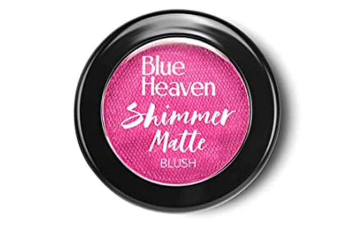 Blue Heaven Shimmer Matte Blush