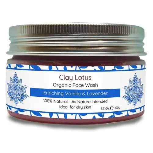 Clay Lotus Organic Face Wash