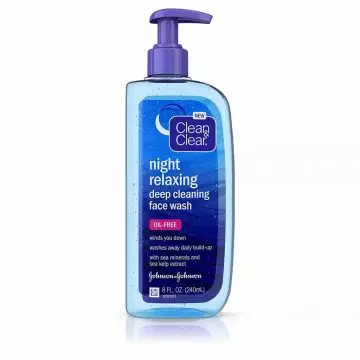 Clean & Clear Night Relaxing Deep Cleaning Face Wash