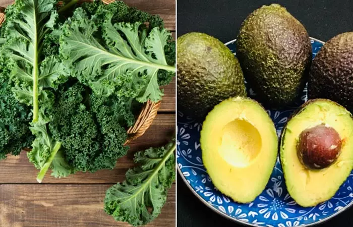 Dark Leafy Greens And Avocado