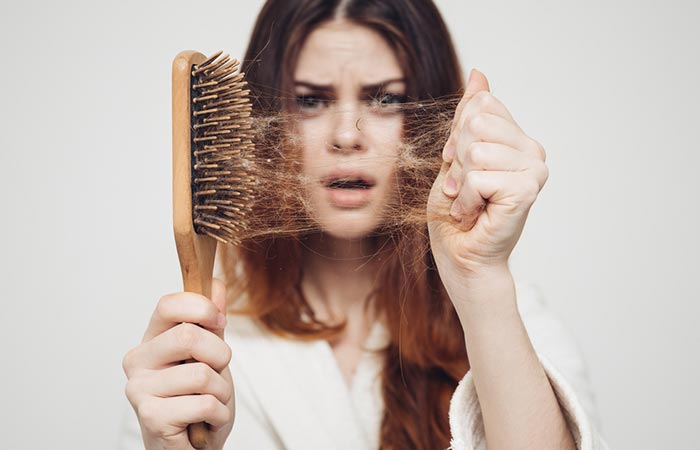 Overproduction of the DHT hormone can lead to hair fall