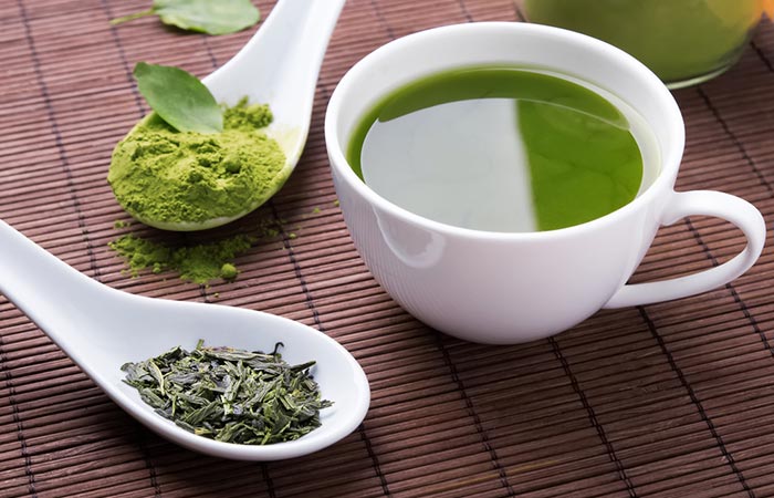 Green tea is a DHT blocker food