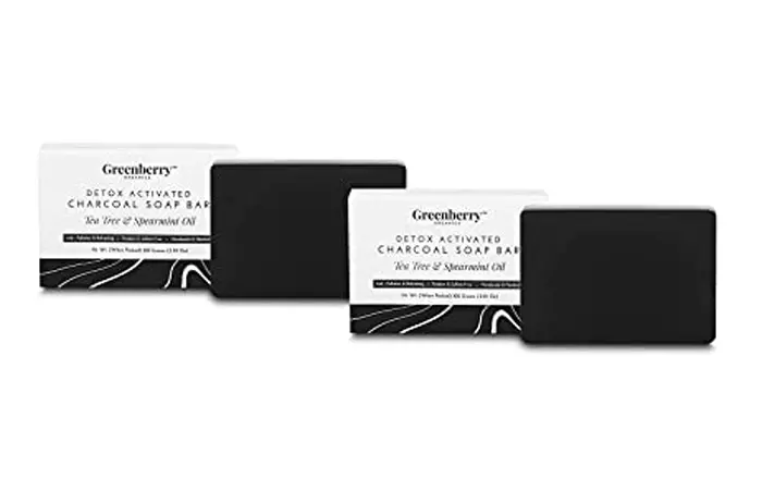 Greenberry Organics Detox Activated Charcoal Soap Bar