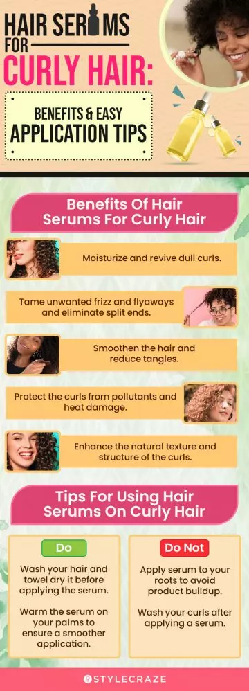 Hair Serums For Curly Hair: Benefits & Easy Application Tips