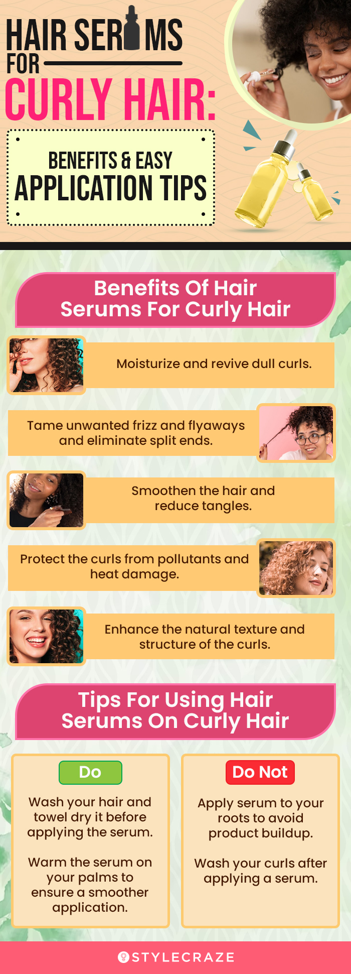 Hair Serums For Curly Hair: Benefits & Easy Application Tips